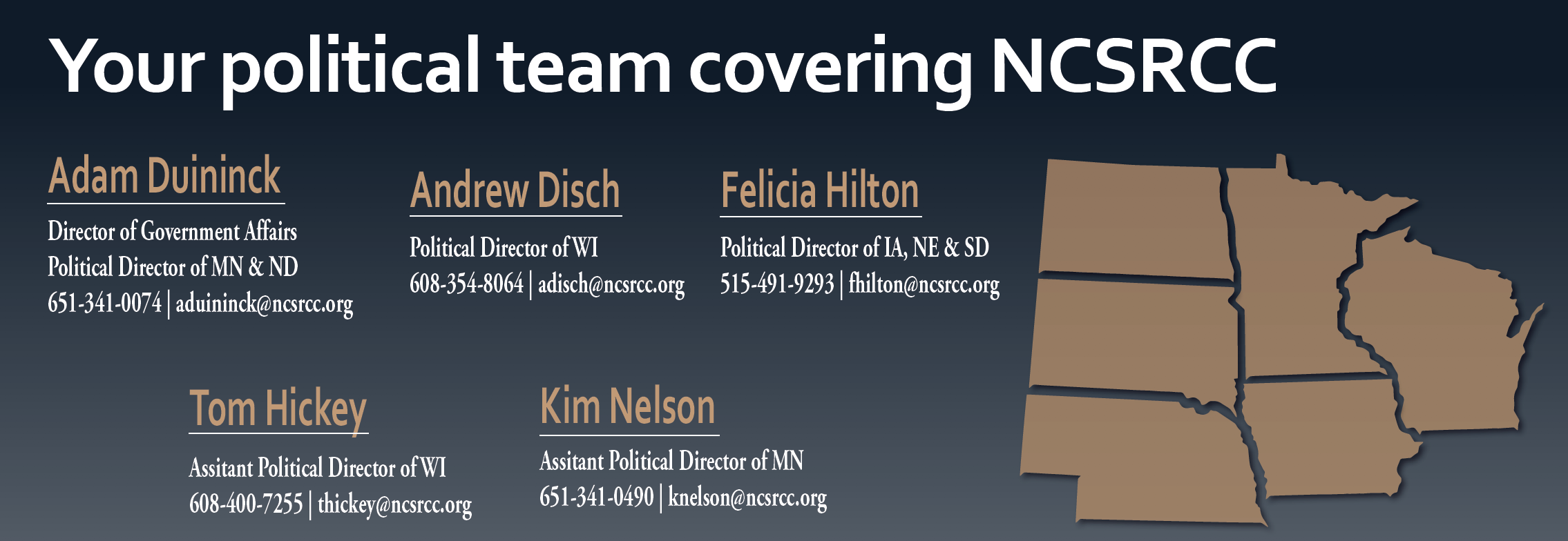 NCSRCC Political Team