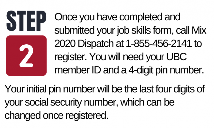 Mix 2020 Dispatch Step 1