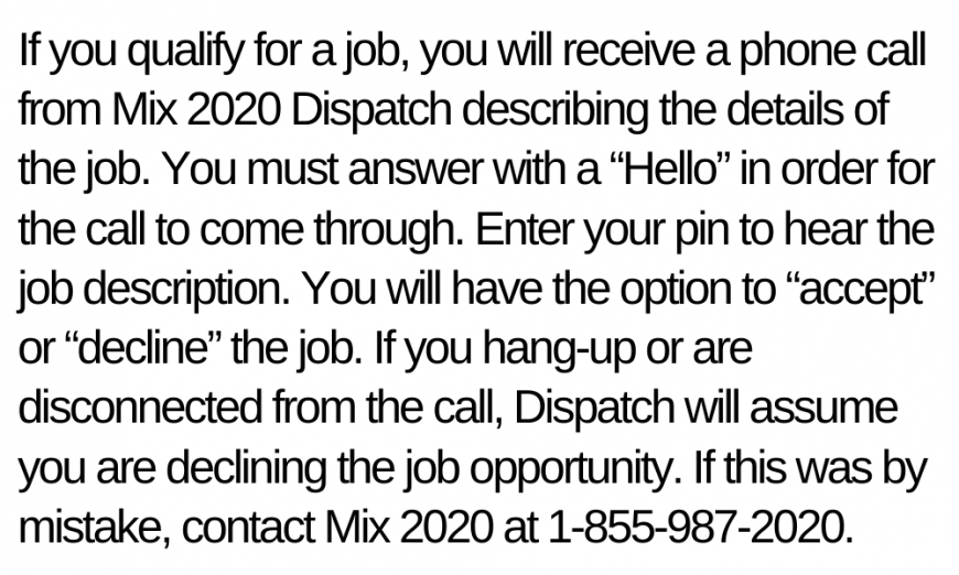 Mix 2020 Dispatch Step 3.1