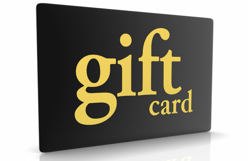 gift cards available