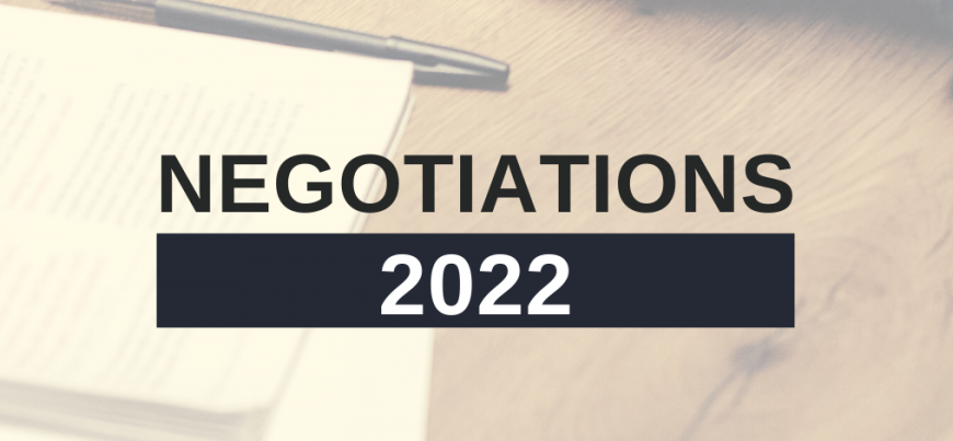 Negotiations 2022