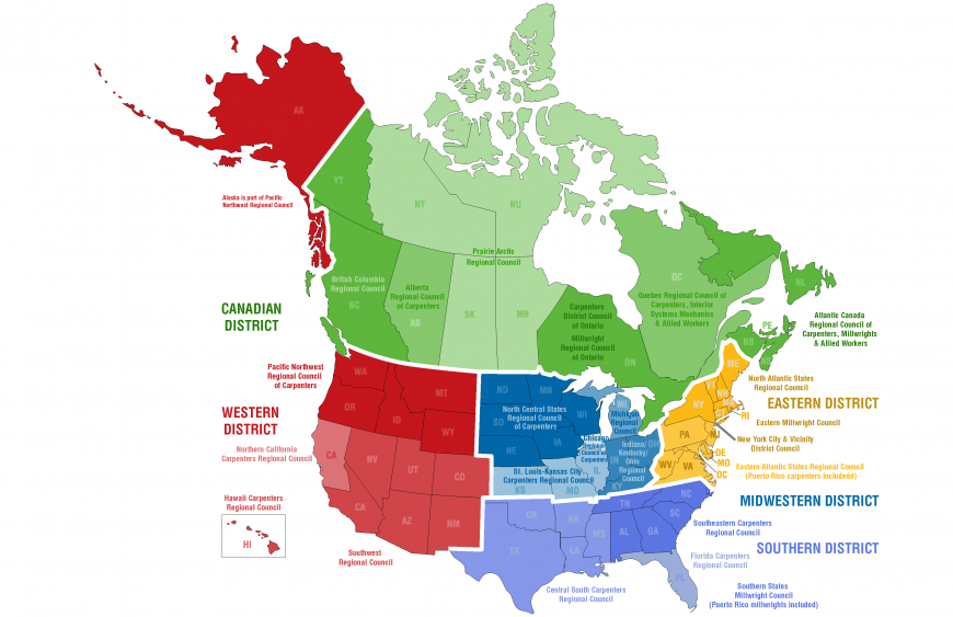 UBC map